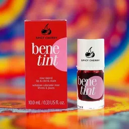 spicy cherry Benetint Lip & Cheek Stain smooth,waterproof tint for lip and cheek F99-picture-22