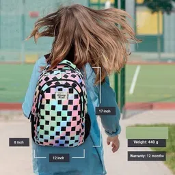 dejan Large 34 L Laptop Backpack Backpack for Girls, Boys, Kids, Unisex Laptop Bag, Daypack Waterproof School Bag image 3