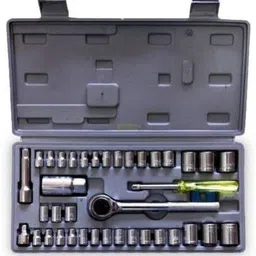 ezzi AIWA 40-Piece Bit Socket Set Multi Purpose Combination Socket Wrench Tool Kit Set Combination Screwdriver Set image 4