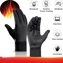 urock Winter Riding Waterproof & Touch Screen Technology Riding Gloves image 2