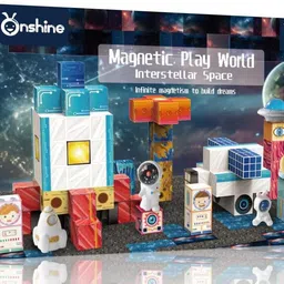 knick knack Magnetic Building Blocks Interstellar Space-picture-11