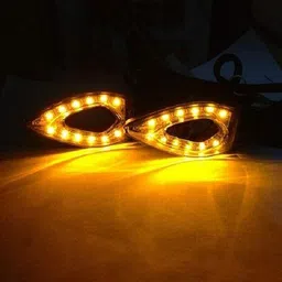 prime zone Front, Rear LED Indicator Light for Bajaj, Hero, Honda, TVS, Suzuki, Universal For Bike Universal For Bike image 4