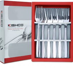 kishco Stainless Steel Dessert Fork Set image 3