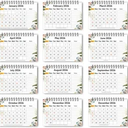 pixel Desk/Table Calendar 2026 Table Calendar image 5
