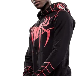 proboys Men Full Sleeve Printed Hooded Sweatshirt image 4