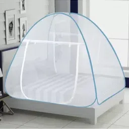 privine fresh double bed mosquito net full pink Polyester Washable Adults Mosquito Net-picture-15