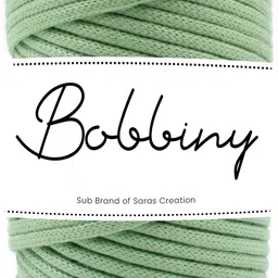 Knitted Braided Pista Green Crochet 100m 3MM Macrame Thread Cotton Cord, Rope-image-1