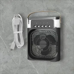 Totthar Ai-83 Mini Table Fan For Home With 3 Speed TT-83 USB Air Cooler image 2