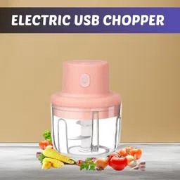livesta Chopper (Electric Rechargeable Chopper) for Kitchen Vegetable Garlic Onion A346 Electric Vegetable & Fruit Chopper-picture-30