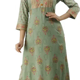 dmp fashion Women Viscose Rayon Kurta Palazzo Set-picture-22