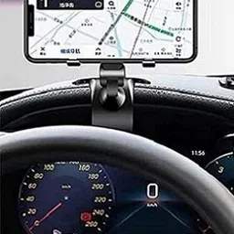 yoyotraders Car Mobile Holder for Dashboard, Clip, Steering image 2