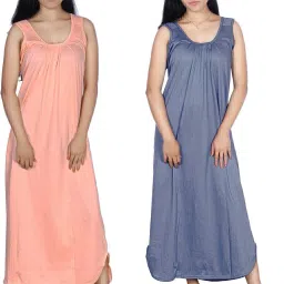 womie Women Grey, Orange Petticoat Slip-picture-18