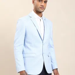 turtle Men Checkered Single Breasted Casual Blazer image 4