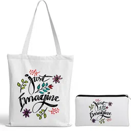 dojabeauty Women White Tote-picture-15