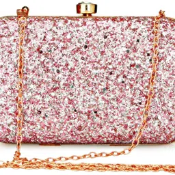 toobacraft Party Purple, Silver Clutch image 3