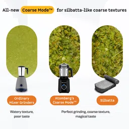 atomberg Zenova | Unique Coarse Mode | Intelligent Powerful BLDC Motor | 550 W Mixer Grinder image 3