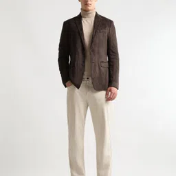 arrow Men Solid Single Breasted Formal Blazer image 5