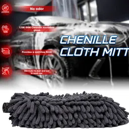 whipone Microfiber Vehicle Washing Washing Mitt Hand Glove image 5