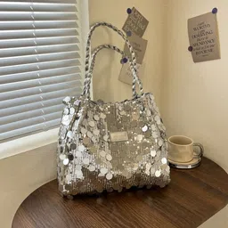 dosyso Women Silver Shoulder Bag-picture-43