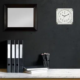 ajanta Analog 25 cm X 26 cm Wall Clock image 3