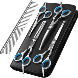 yms Professional Pet Grooming Kit 6 In 1 Dog Grooming Scissor Kit Scissors-picture-26