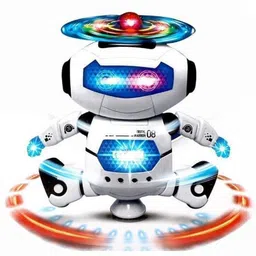 kenzai MUSICAL&DANCING NAUGHTY ROBOT FOR KIDS (Multicolor) image 3