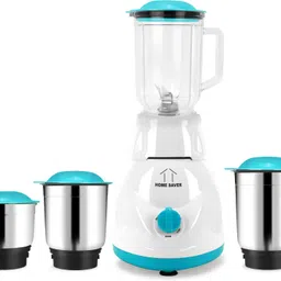 home saver With 3 Sharp Stainlees Steel and 1 Juicer Jar For Grinding Mixing and Juicing | 750 W Mixer Grinder-picture-10