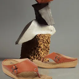 trase Women Soft Doctor Flats Sandal image 3