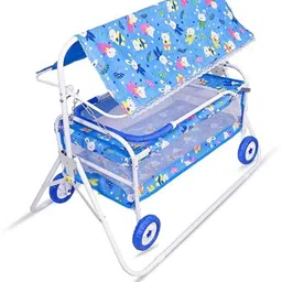 Baby Cradle with Swing, Foldable Jhula Palna for New Born Babies Bassinet-image-15