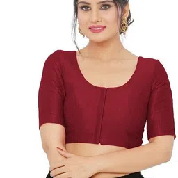 Round Neck Women Blouse-image-6