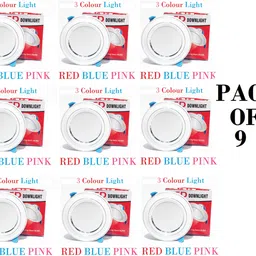 brightstar 9 WATT 3 COLOUR IN 1 CEILING LIGHT PACK OF 9 Recessed Ceiling Lamp Recessed Ceiling Light Ceiling Lamp-picture-22