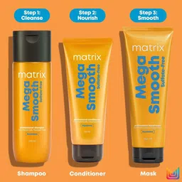 matrix Mega Smooth Sulfate-free Shampoo For Bond Repair Safe for Keratin, Botox image 5