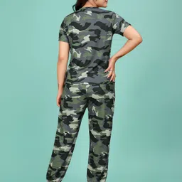 jk creation Printed Women Track Suit image 2