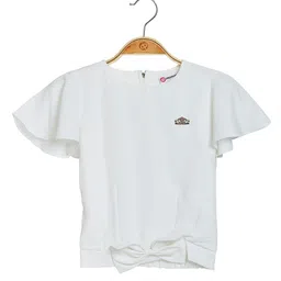 Peppermint Girls Flutter Sleeve Top image 1