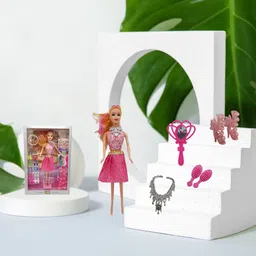 ctc creation Doll set with clothes and accessories, Doll Set for girls image 4