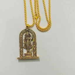 divine rudras Rudraksha 5 Mukhi Pendant Silver Pendant image 2