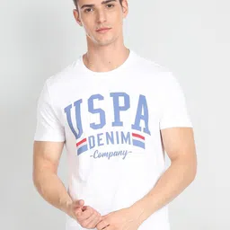 U.S. Polo Assn. Denim Co. Brand Logo Print Cotton T-Shirt-picture-15