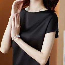 StyleCast Extended Sleeves Round Neck  Regular Top-image-4