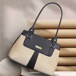 fd fashion Women Beige, Black Shoulder Bag-picture-42
