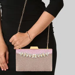 falcon bag Party PinkClutch image 5