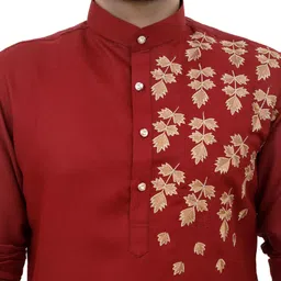 tibra collection Men Cotton Blend Kurta Pyjama Set image 4