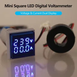 decent air system 60-500V And 0-100A Dual LED Indicator Voltage And Ampere Meter Digital Voltage Tester image 4