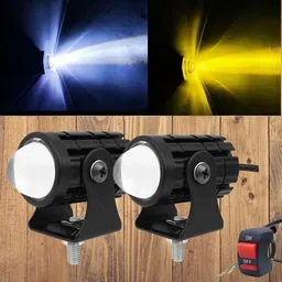 Spotlights Mini Projector Fog Light Front Driving Lampwith Three Line SwitchJJ Fog Lamp Motorbike, Car, Truck, Van LED (12 V, 36 W)-image-85