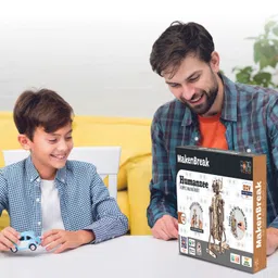 makenbreak Humanzee| DIY STEM/STEAM Toy, Birthday Gift for Kid 8+ yrs, Walking Human Robot image 5