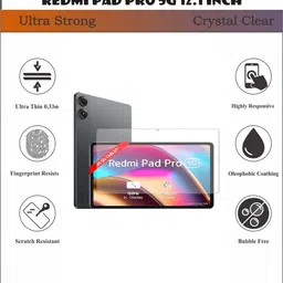 Mersal Tempered Glass Guard for REDMI Pad Pro 5G 12.1 inch image 4