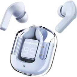 viksenterprise Air31 Crystal Wireless Earbuds, Bluetooth 5.2v ENC Noise Canceling X80 Bluetooth Headset image 1