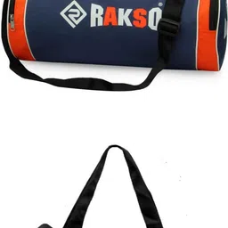 raksosports 18 L Gym Duffel Bag - Duffel Gym Bag WITH Pocket for Men Women BOYS WITH COMBO - Multicolor, Orange image 2