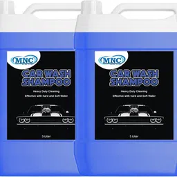 m&c PH Neutral Formula For Spot Free Cleaning With Extra Foam Booster.(5L+5L)-A70 Car Washing Liquid image 1