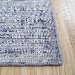 jaipur rugs Grey Distressed Wool 8 ft x 10 ft Hand Knotted Carpet image 5