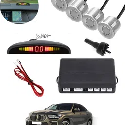 peeps store Universal 4 Silver Reverse Parking Sensor-PS25N699 Universal 4 Silver Reverse Parking Sensor-PS25N699 Parking Sensor-picture-13